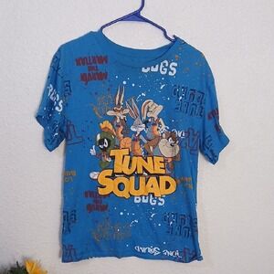Kids Tune Squad Graphic Tee - Blue